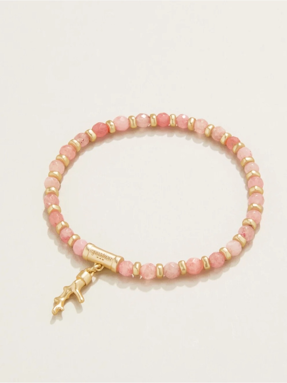 Spartina 449 Calm Waters Pink Jade Bracelet